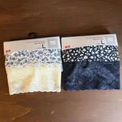 【新品】UNIQLO ショーツ ジャストウエスト L 2枚セットのサムネイル