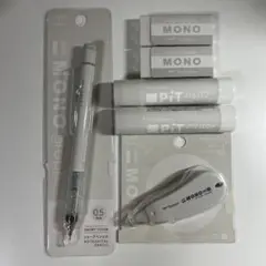 トンボ 限定 スモーキーカラーシリーズ スモーキーホワイト MONO PiTのサムネイル