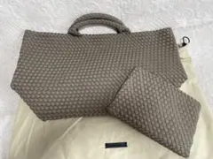 新品タグ付き NAGHEDI ナゲディトートバッグ ラージ　ブラウン(Napa) 新品タグ付き NAGHEDI ナゲディトートバッグ ラージ ブラウン(Napa