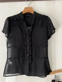 ローラアシュレイ　シースルー シフォンセットアップ