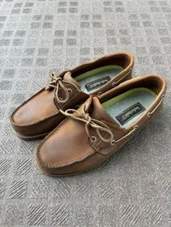 【祝日限定割】Timberland ティンバーランド　デッキシューズ　ブラウン