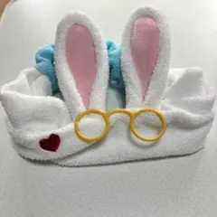 東京ディズニーリゾート　ホワイトラビット　　白うさぎ　ヘアバンド