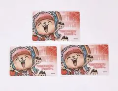 원피스 チョッパー クリアカードコレクション JF限定 3点セット