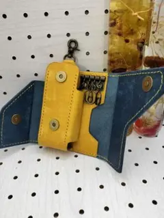 【年末在庫整理：最終値下げ】キーケース　スマートキー　本革　ハンドメイド
