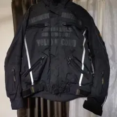 YELLOW CORN バイクジャケット ブラック、サイズ3L