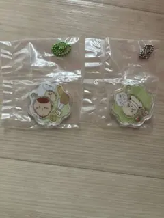 きゃらシャカチャーム　ちいかわ　くりまんしゅう　らっこ2セット