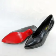 ✨展示品/レッドソール/厚底✨SOKU SOKO エナメル パンプス 23cm