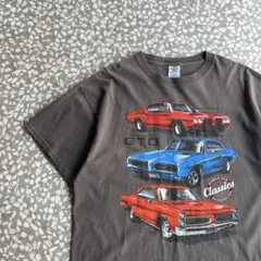 【GTOクラシックマッスル】DELTAボディ古着Tシャツ半袖アメ車ゆるだぼXL