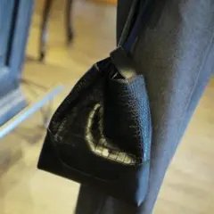 PELLE MORBIDA ワンハンドルバッグ　クロコダイル