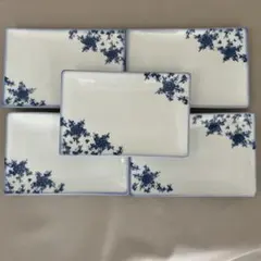 角皿　5枚　中古品