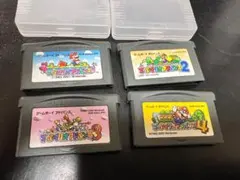 スーパーマリオアドバンス. ゲームボーイアドバンス 4本セット
