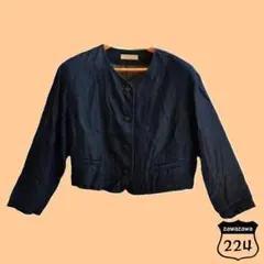 CORDIER ノーカラージャケット 202-1889のサムネイル