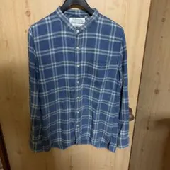 REMI RELIEF×BEAMS PLUS / 別注 スタンドカラーシャツM寸