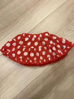 BABYDOLL 赤　ドット　ミニー　スカート　110cm