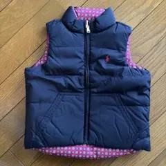 〈新品　箱入り〉ラルフローレン　ダウンベスト　100cm
