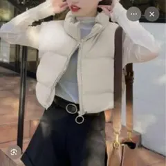 GRL グレイル クロップド丈ダウンベストのサムネイル