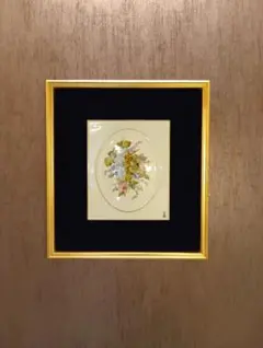 Meissen マイセン 陶板画 フラワーブーケ プラーク 卓上の花束 値下げ