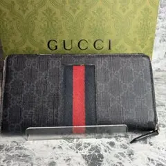 ✨0912様専用✨グッチ 長財布 GGスプリーム カレイド ラウンド