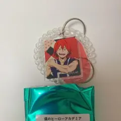 ヒロアカ　僕のヒーローアカデミア　ロッカーキー風キーホルダー　極楽湯　切島鋭児郎