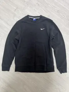 Nike 刺繍ロゴ スウェット　ナイキ　ブラック