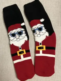 クリスマスソックス　サンタクロースデザイン
