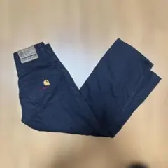Carhartt カーハート　バギー　ブラック デニム　ジーンズ 刺繍