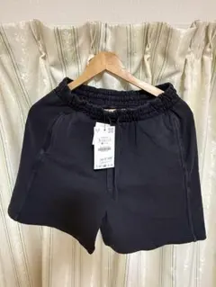 ZARA スウェットショートパンツ ブラック Sサイズのサムネイル