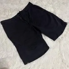 匿名配送 ユニクロ UNIQLO ネイビーS チノハーフパンツ ショートパンツ