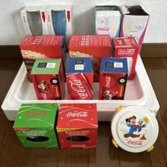 大量セット】コカコーラ ハッピー缶 アタリ缶 貯金箱 グッズ 景品 