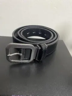 Dickies バックルベルト 黒レザー