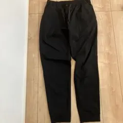 ブラック デニムジョガーパンツ Lサイズ