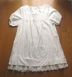 新品タグ付き☆ショコラフィネローブ　半袖チュニック