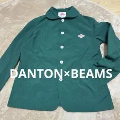 DANTON×BEAMS別注コラボオリーブグリーン ナイロンジャケットダントン