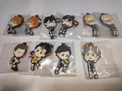 １番くじ　劇場版ハイキュー!!　ゴミ捨て場の決戦　G賞　ラバーチャーム　セット
