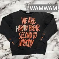 WAMWAM トレーナー　スウェット
