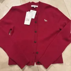 【極美品】メゾン　キツネ　ベビーピンク　カーディガン 楽天市場】MAISON KITSUNE メゾンキツネ カーディガン レディース