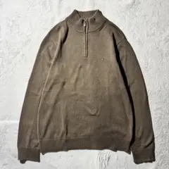 【Y8074】TOMMY HILFIGER 長袖ニット　セーター　サイズM