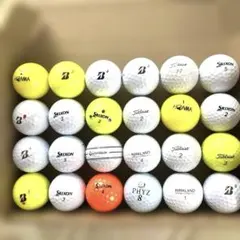 ゴルフボール　24個セット売り ロストボール