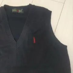 EAST BOY 紺 Vネック スクールベスト