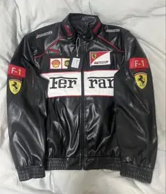 Ferrari リアルレザー　ジャケット　非売品　超希少！　未使用❣️入手困難 Ferrari リアルレザー ジャケット 非売品 超希少！ 未使用