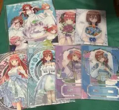 五等分の花嫁グッズまとめ売り アクスタおまけ付き 2025年最新】五等分の花嫁 アクリルスタンド セットの人気