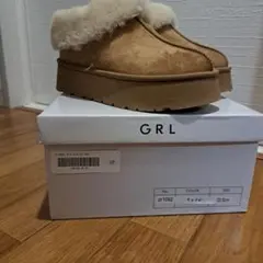 GRL ムートンブーツ ベージュ 23.5cm