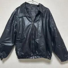 DAZY ブラックレザーアウター Lサイズ