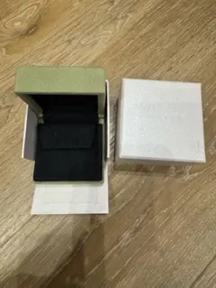 Van Cleef & Arpels ピアス グリーンボックス（空箱のみ）