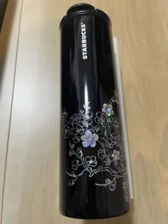 【新品未使用】韓国限定スターバックスステンレスタンブラー（ブラック)