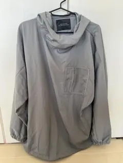 NANO UNIVERSE グレー ポリエステル フード付きジャケット L