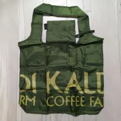KALDI カルディ オリジナル エコバッグ カーキ 緑 未使用品