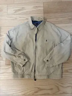 POLO RALPH LAUREN スウィングトップ ベージュ Mサイズ