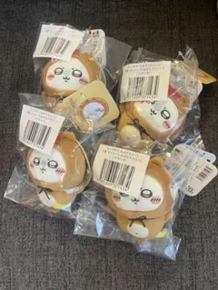 【新品未開封】ちいかわ たぬきだもんくじ C賞 モモンガのみ4点セット