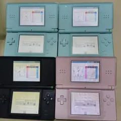 4台セットニンテンドー ds lite 本体 任天堂 dslite ライト☆⑩
